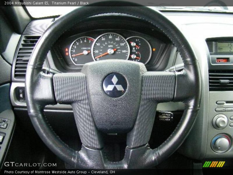 Titanium Pearl / Black 2004 Mitsubishi Galant ES