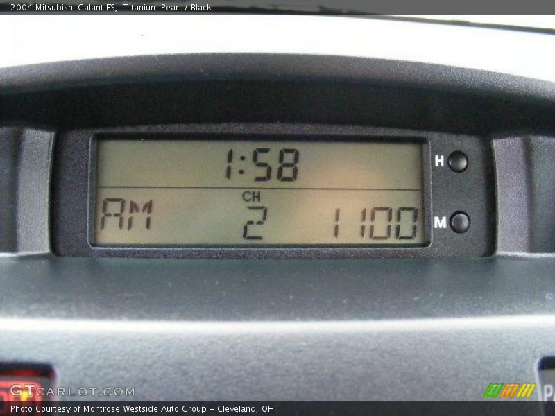 Titanium Pearl / Black 2004 Mitsubishi Galant ES