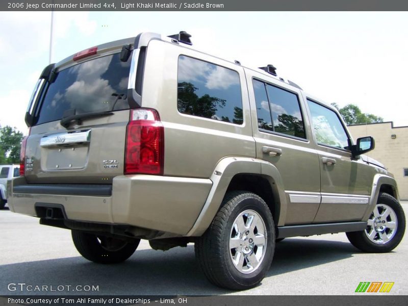 Light Khaki Metallic / Saddle Brown 2006 Jeep Commander Limited 4x4