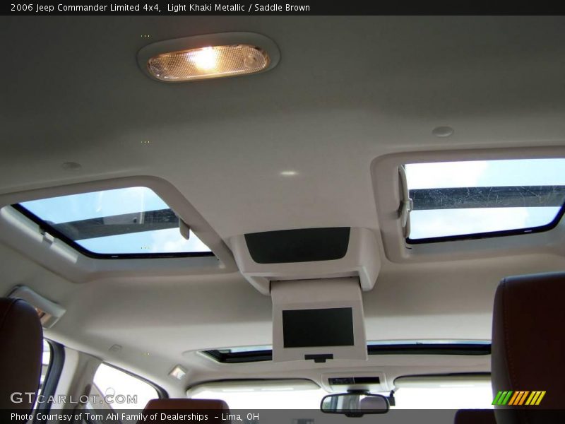 Light Khaki Metallic / Saddle Brown 2006 Jeep Commander Limited 4x4