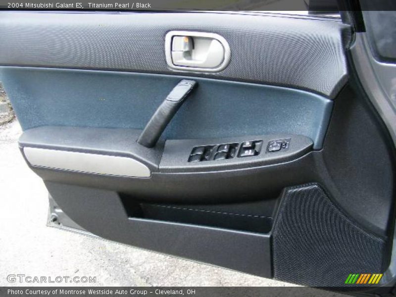Titanium Pearl / Black 2004 Mitsubishi Galant ES