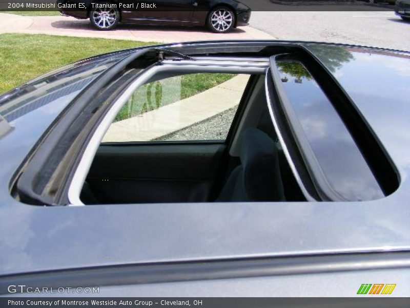 Titanium Pearl / Black 2004 Mitsubishi Galant ES