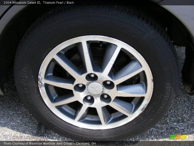 Titanium Pearl / Black 2004 Mitsubishi Galant ES