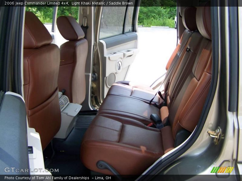 Light Khaki Metallic / Saddle Brown 2006 Jeep Commander Limited 4x4
