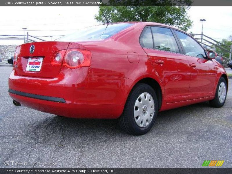 Salsa Red / Anthracite 2007 Volkswagen Jetta 2.5 Sedan