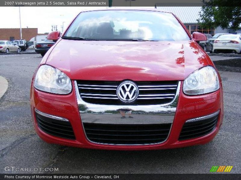 Salsa Red / Anthracite 2007 Volkswagen Jetta 2.5 Sedan