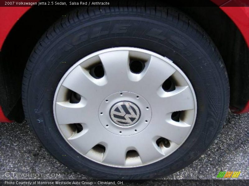 Salsa Red / Anthracite 2007 Volkswagen Jetta 2.5 Sedan