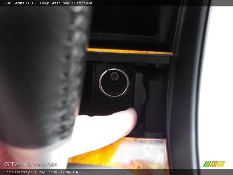 Deep Green Pearl / Parchment 2005 Acura TL 3.2
