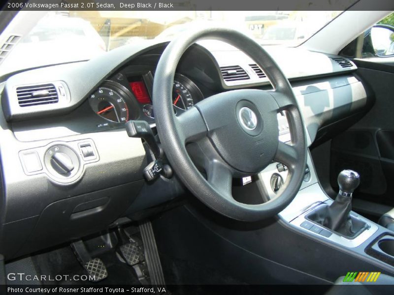 Deep Black / Black 2006 Volkswagen Passat 2.0T Sedan