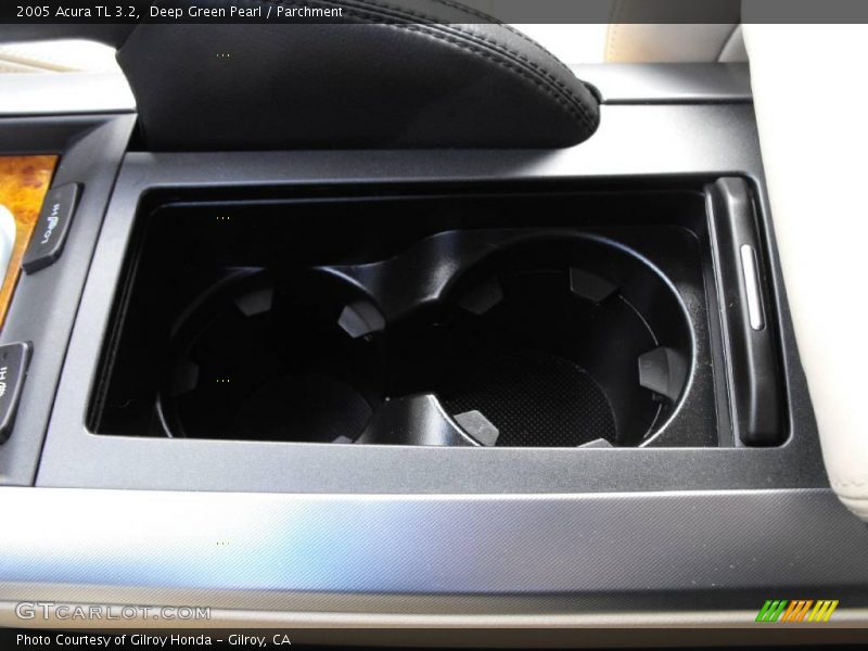 Deep Green Pearl / Parchment 2005 Acura TL 3.2
