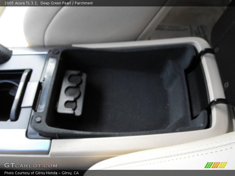 Deep Green Pearl / Parchment 2005 Acura TL 3.2