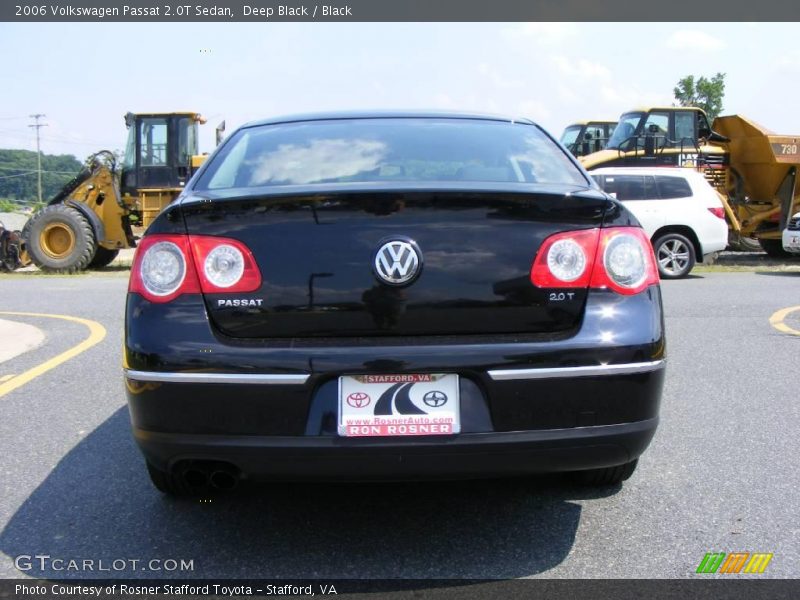 Deep Black / Black 2006 Volkswagen Passat 2.0T Sedan