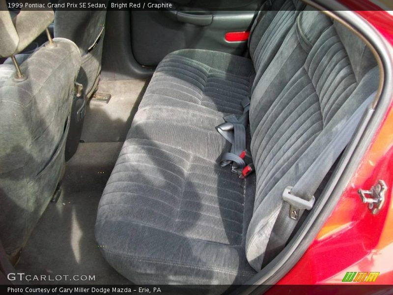 Bright Red / Graphite 1999 Pontiac Grand Prix SE Sedan