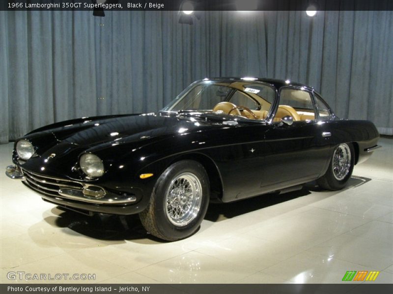 Black / Beige 1966 Lamborghini 350GT Superleggera