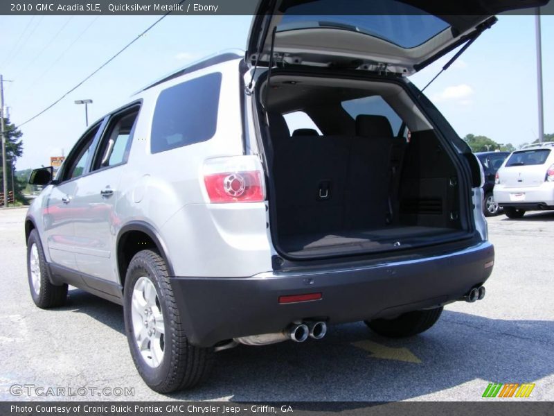 Quicksilver Metallic / Ebony 2010 GMC Acadia SLE
