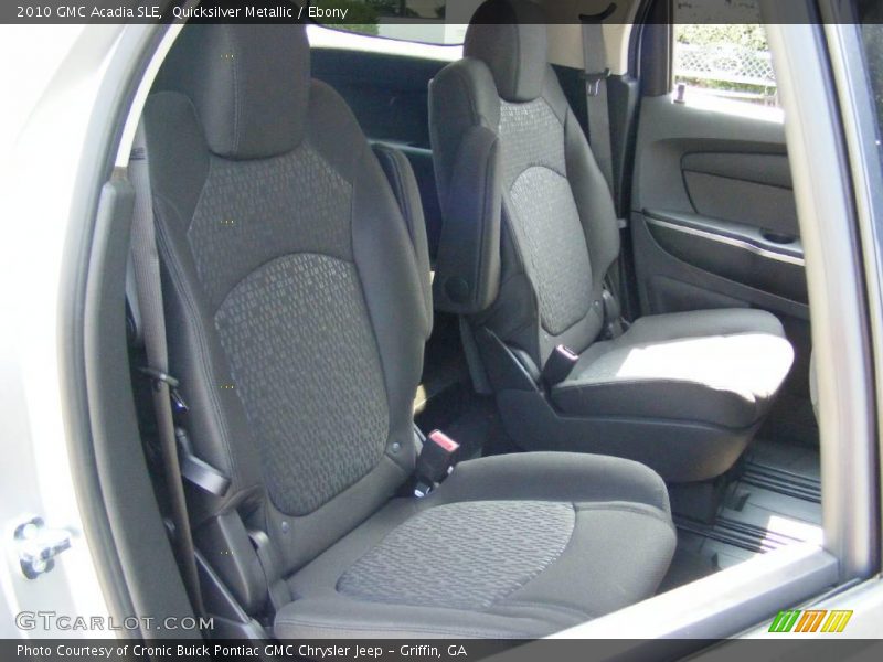 Quicksilver Metallic / Ebony 2010 GMC Acadia SLE
