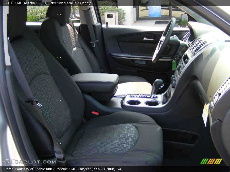 Quicksilver Metallic / Ebony 2010 GMC Acadia SLE