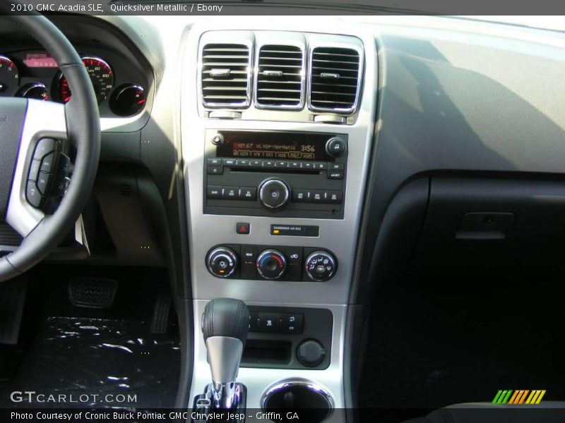 Quicksilver Metallic / Ebony 2010 GMC Acadia SLE