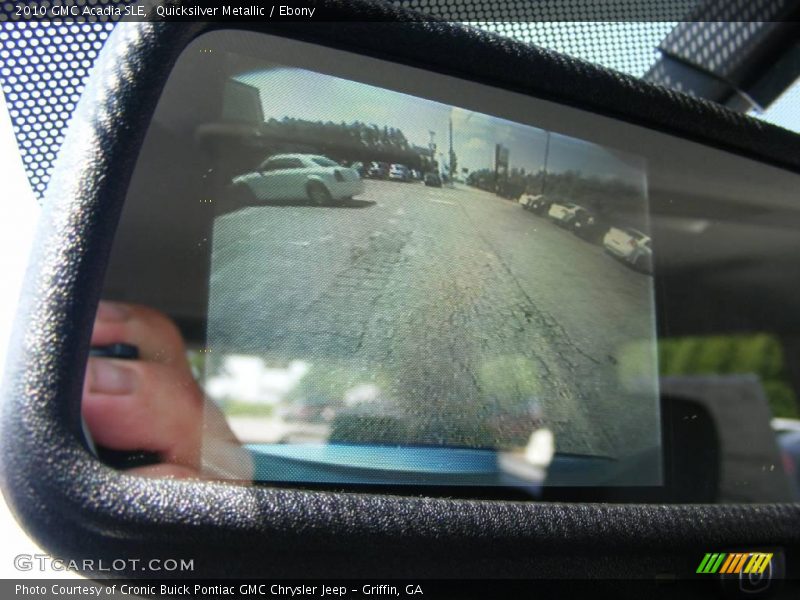 Quicksilver Metallic / Ebony 2010 GMC Acadia SLE