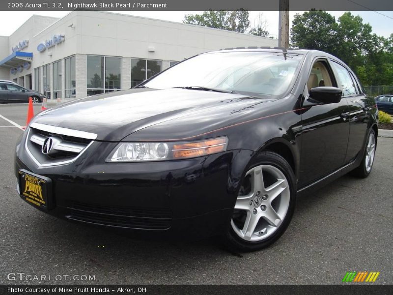 Nighthawk Black Pearl / Parchment 2006 Acura TL 3.2