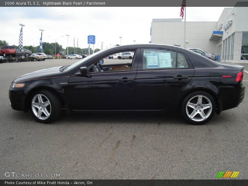 Nighthawk Black Pearl / Parchment 2006 Acura TL 3.2