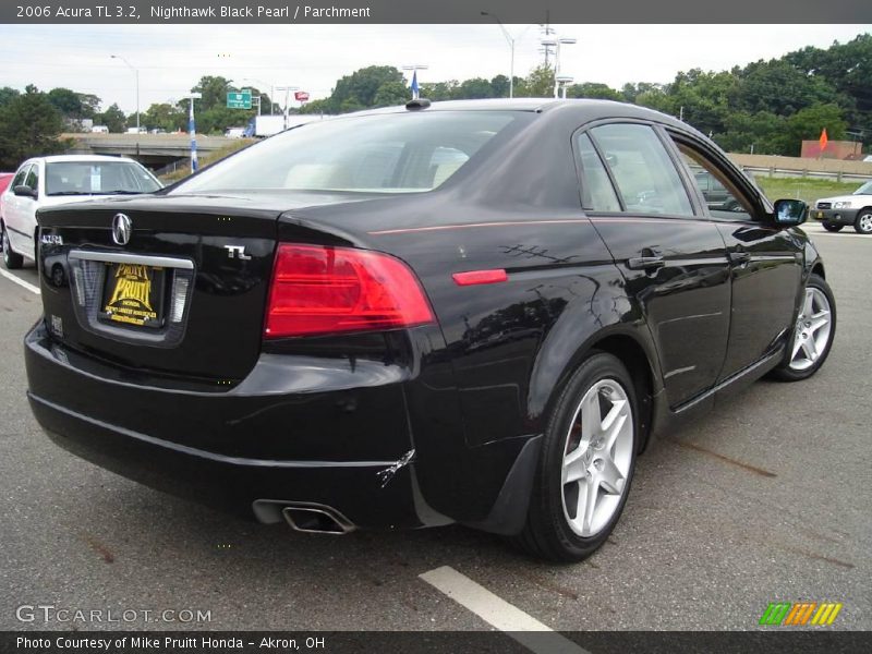 Nighthawk Black Pearl / Parchment 2006 Acura TL 3.2