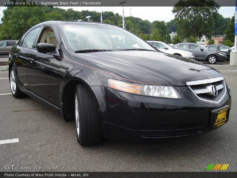 Nighthawk Black Pearl / Parchment 2006 Acura TL 3.2