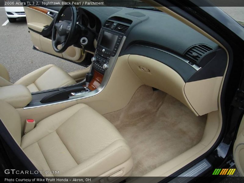 Nighthawk Black Pearl / Parchment 2006 Acura TL 3.2