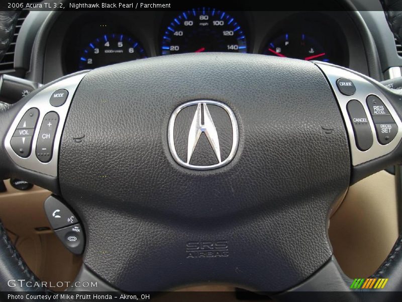 Nighthawk Black Pearl / Parchment 2006 Acura TL 3.2