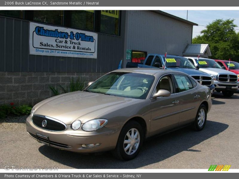 Sandstone Metallic / Neutral 2006 Buick LaCrosse CX