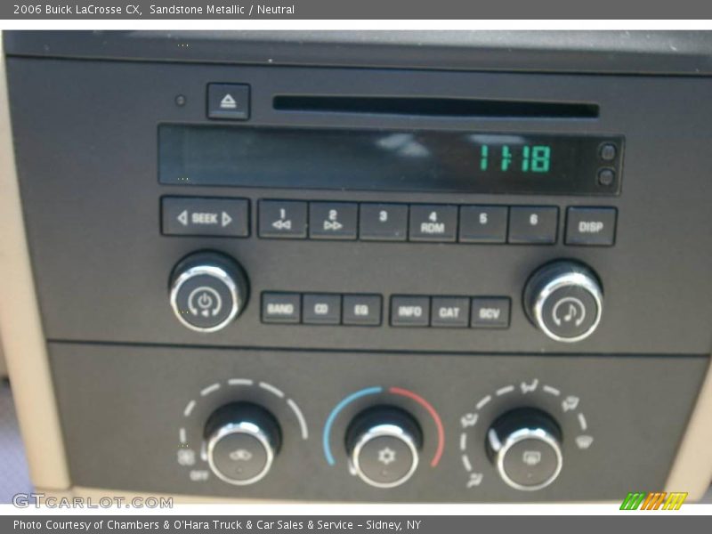 Sandstone Metallic / Neutral 2006 Buick LaCrosse CX