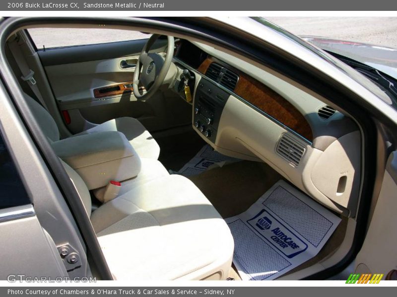 Sandstone Metallic / Neutral 2006 Buick LaCrosse CX
