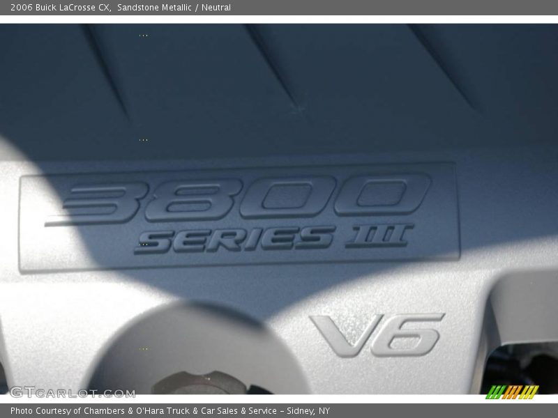 Sandstone Metallic / Neutral 2006 Buick LaCrosse CX