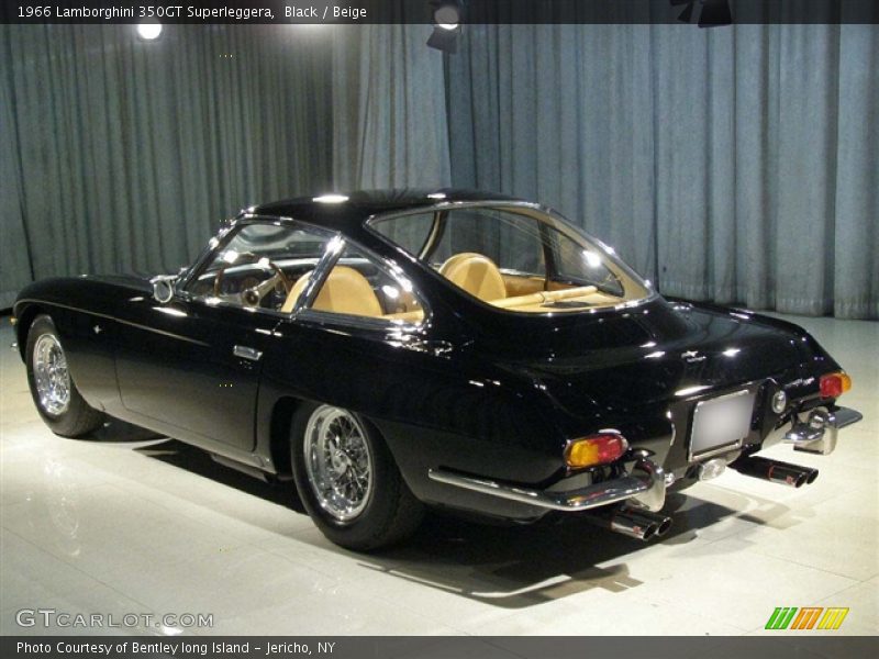 Black / Beige 1966 Lamborghini 350GT Superleggera