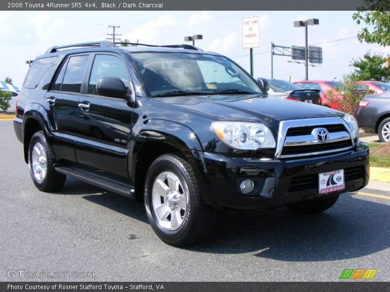 Black / Dark Charcoal 2006 Toyota 4Runner SR5 4x4