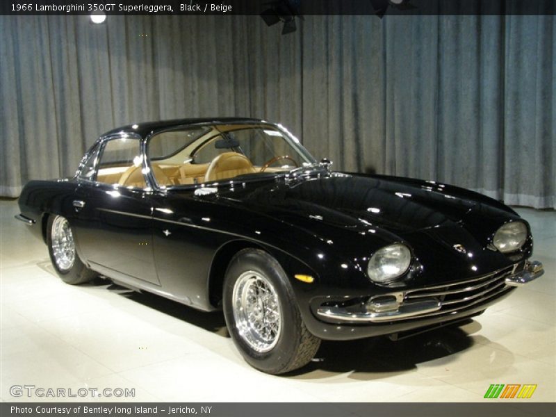 Black / Beige 1966 Lamborghini 350GT Superleggera