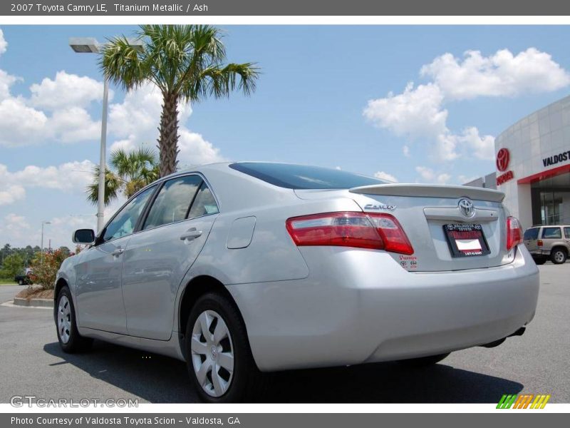 Titanium Metallic / Ash 2007 Toyota Camry LE