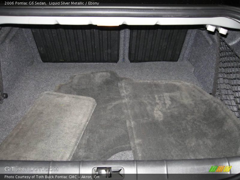 Liquid Silver Metallic / Ebony 2006 Pontiac G6 Sedan