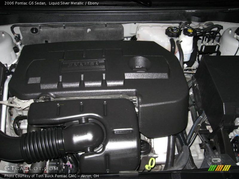 Liquid Silver Metallic / Ebony 2006 Pontiac G6 Sedan