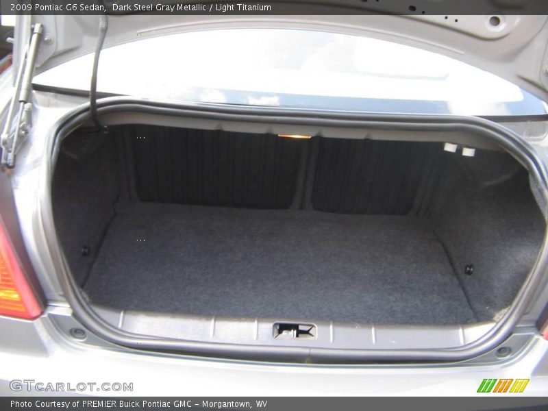 Dark Steel Gray Metallic / Light Titanium 2009 Pontiac G6 Sedan