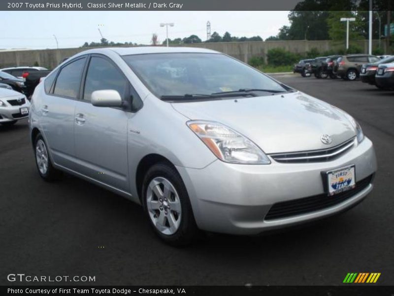 Classic Silver Metallic / Dark Gray 2007 Toyota Prius Hybrid