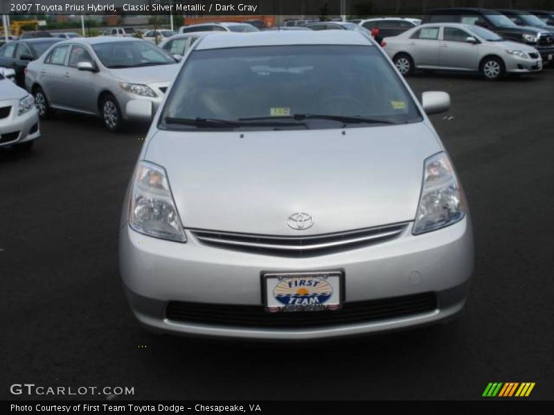 Classic Silver Metallic / Dark Gray 2007 Toyota Prius Hybrid