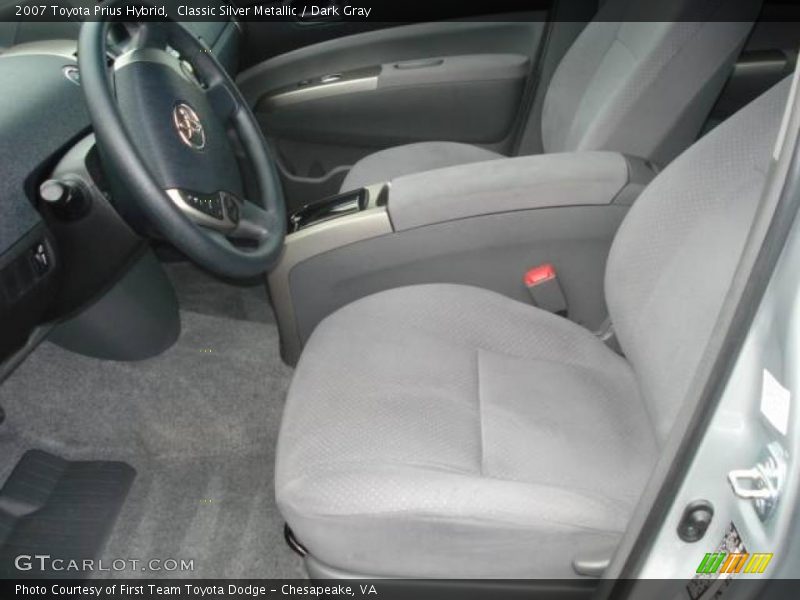 Classic Silver Metallic / Dark Gray 2007 Toyota Prius Hybrid