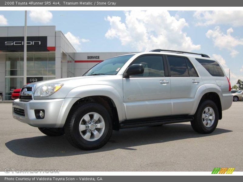 Titanium Metallic / Stone Gray 2008 Toyota 4Runner SR5 4x4