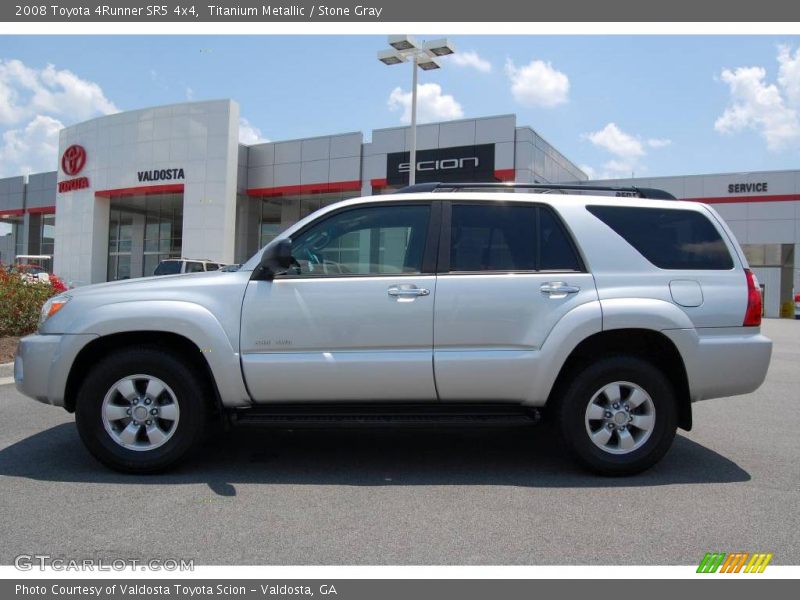 Titanium Metallic / Stone Gray 2008 Toyota 4Runner SR5 4x4