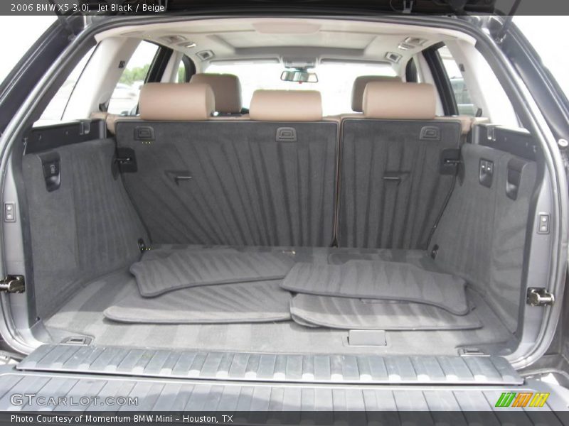 Jet Black / Beige 2006 BMW X5 3.0i