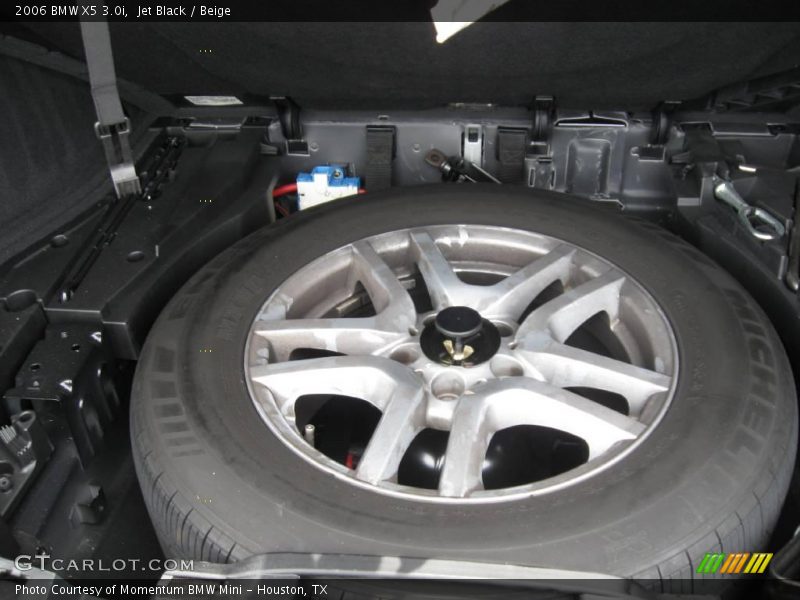 Jet Black / Beige 2006 BMW X5 3.0i