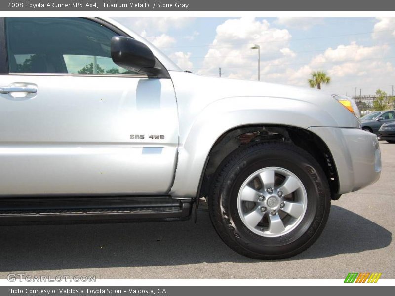 Titanium Metallic / Stone Gray 2008 Toyota 4Runner SR5 4x4