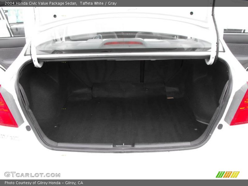 Taffeta White / Gray 2004 Honda Civic Value Package Sedan