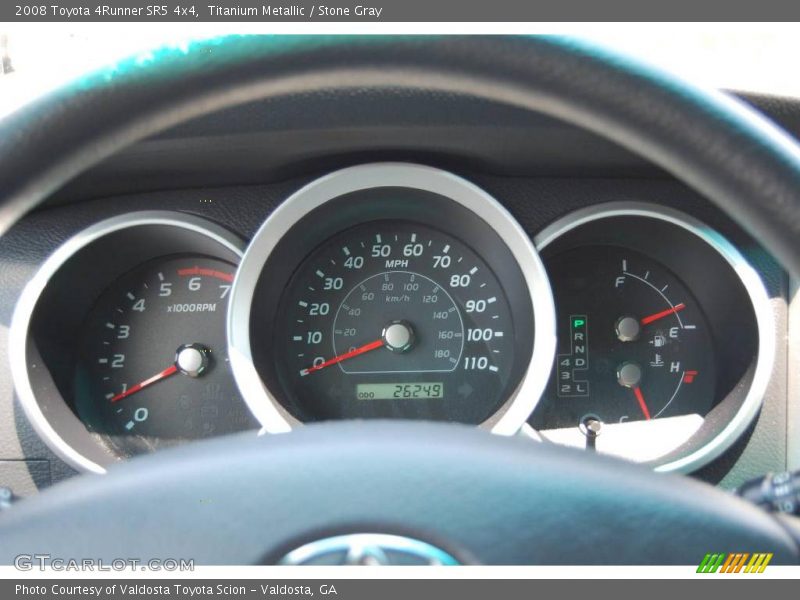 Titanium Metallic / Stone Gray 2008 Toyota 4Runner SR5 4x4